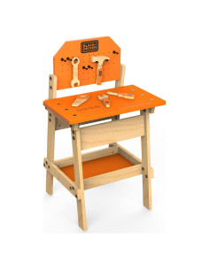 Banco de Trabajo Black & Decker para Niños con Herramientas de Madera