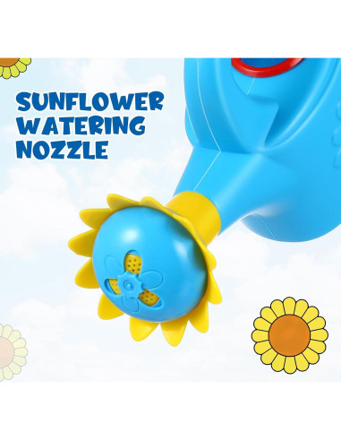 Regadera de Plástico para Niños NUOBESTY - 2 Piezas