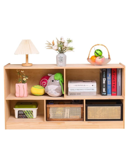 Armario de Almacenamiento Montessori FDHUIJIA 5 Secciones 113 cm