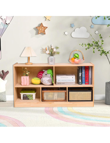 Armario de Almacenamiento Montessori FDHUIJIA 5 Secciones 113 cm