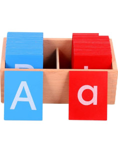 Tablero de Letras de Papel de Lija NOENNULL para Niños 2