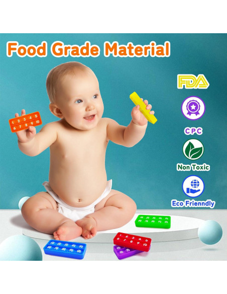 Tablero Pop Multicolor Anemeeoke - Juguete Sensorial Educativo Tablero Pop Multicolor Anemeeoke - Juguete Sensorial Educativo