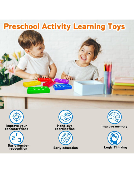 Tablero Pop Multicolor Anemeeoke - Juguete Sensorial Educativo Tablero Pop Multicolor Anemeeoke - Juguete Sensorial Educativo