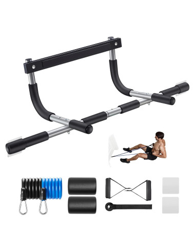 Barra de Dominadas Ally Peaks para Puerta - Soporta 199.58 kg