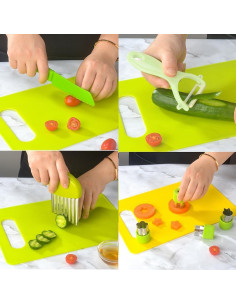 Juego de Cocina Seguro para Niños Ensiven - 19 Piezas 2