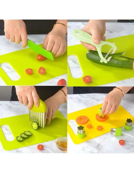 Juego de Cocina Seguro para Niños Ensiven - 19 Piezas