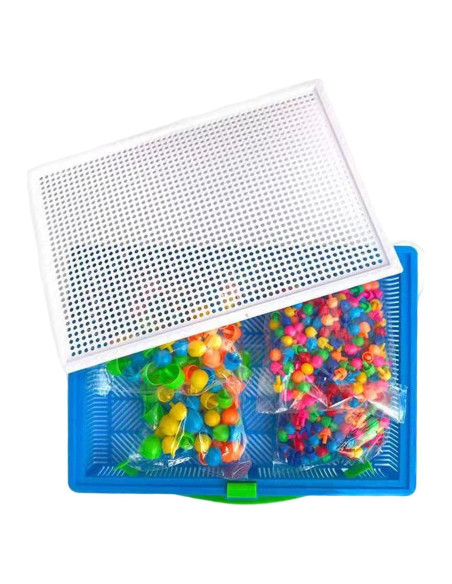 Juego de Clavos de Hongo Colaxi 296 Piezas para Niños Juego de Clavos de Hongo Colaxi 296 Piezas para Niños