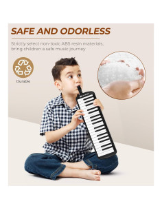 Melódica Vangoa 37 Teclas Soprano con Estuche y Boquillas 2