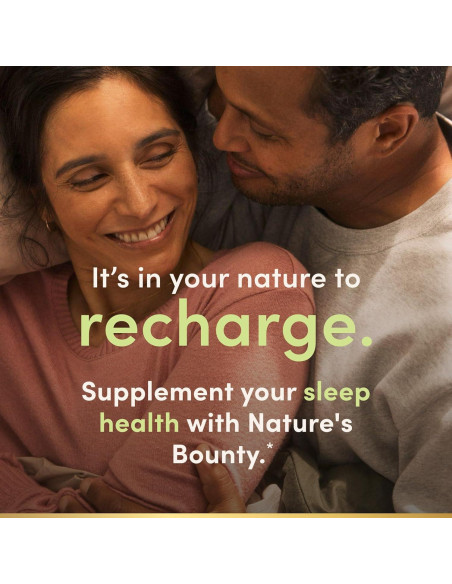 Melatonina Nature's Bounty Sleep3 10mg 30 Tabletas Suplemento