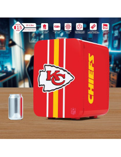 Mini Nevera Ukonic NFL Kansas City Chiefs 10L - Enfriador Portátil 2