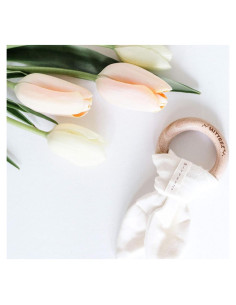 Mordedor de Madera Orgánica para Bebés WTNT - Hipoalergénico