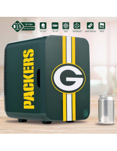 Mini Refrigerador Ukonic NFL Green Bay Packers 10L - Portátil 2