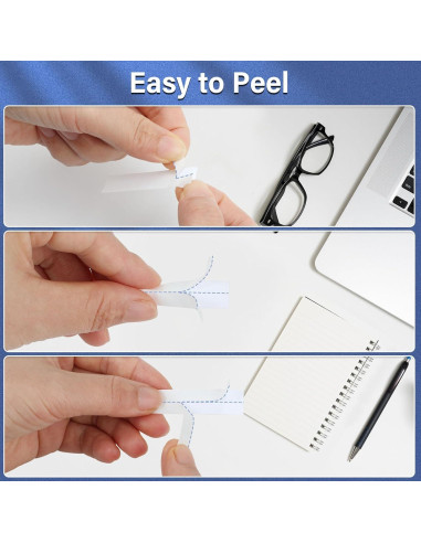 5 Pack Cinta de Etiqueta EcliptoVireo TZE231 12mm Blanca