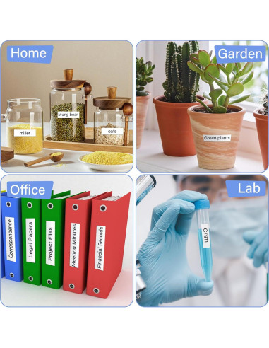 5 Pack Cinta de Etiqueta EcliptoVireo TZE231 12mm Blanca