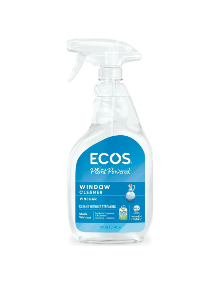 Limpiador de Ventanas ECOS 650ml Pack de 2 - Biodegradable Limpiador de Ventanas ECOS 650ml Pack de 2 - Biodegradable