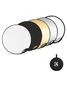 Reflector de Luz 5-en-1 K&F CONCEPT 60cm Plegable Portátil