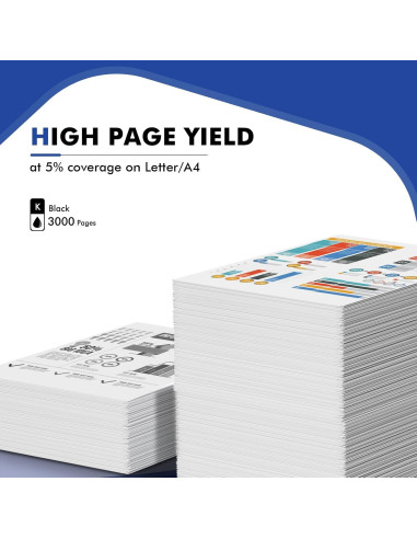 Tóner TN830XL Negro Compatible para Impresoras Brother - 4 Unidades