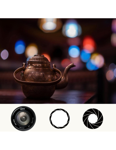 Lente Meike 35mm f0.95 Enfoque Manual para Nikon Z APS-C