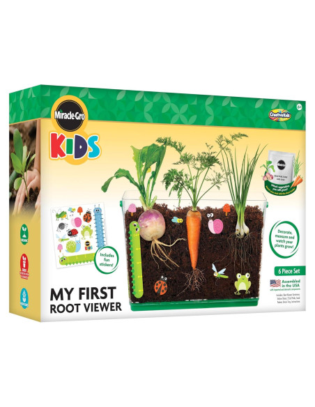 Kit de Jardinería Educativo Miracle GRO - Observador de Raíces