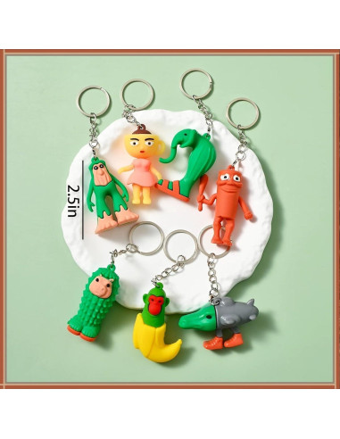 24 Figuras de Acción Memes Italianos Spzfof 6.5-8.5 cm