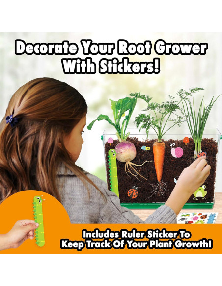 Kit de Jardinería Educativo Miracle GRO - Observador de Raíces