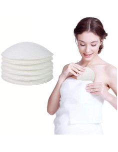 4 Almohadillas Absorbentes para Pechos MinnowXY Algodón Orgánico 2