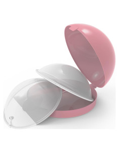 Conchas recolectoras de leche materna Zdolmy - 2 unidades, rosa