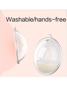 Conchas recolectoras de leche materna Zdolmy - 2 unidades, rosa 2