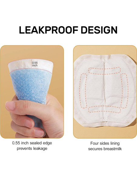 Almohadillas de Lactancia Desechables NCVI - 60 Unidades Ultra Absorbentes