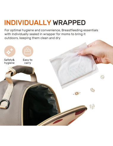 Almohadillas de Lactancia Desechables NCVI - 60 Unidades Ultra Absorbentes