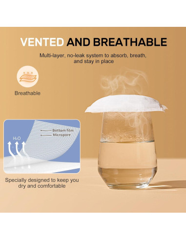 Almohadillas de Lactancia Desechables NCVI - 60 Unidades Ultra Absorbentes