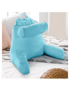 Almohada de Lectura Colección Cheer Azul Cielo Ergonomica