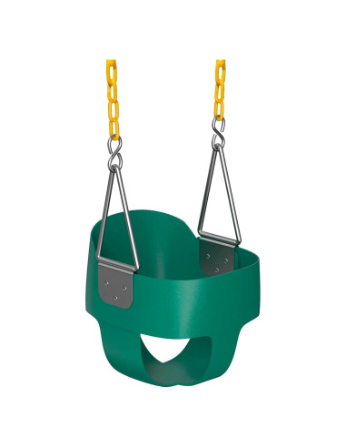 Columpio de Cubo Verde Jungle Gym Kingdom para Bebés - Alta Seguridad