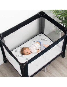 Protector de Colchón para Cuna Biloban 63.5x92.7cm Impermeable 2