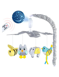 Móvil de Cuna VZO con Música y Proyección de Estrellas