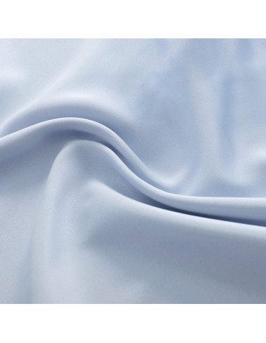 Cortinas Opacas Aislantes Térmicas DONREN Azul Claro 106.68x213.36cm