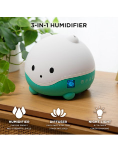 Humidificador 3 en 1 LittleHippo WISPI con Luz Nocturna 2