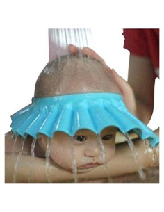 Gorro de baño para bebés SPHTOEO, ajustable y ecológico