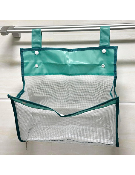 Organizador de Juguetes para Baño Shaowu 3 Compartimentos Verde