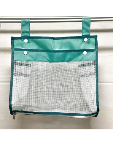 Organizador de Juguetes para Baño Shaowu 3 Compartimentos Verde