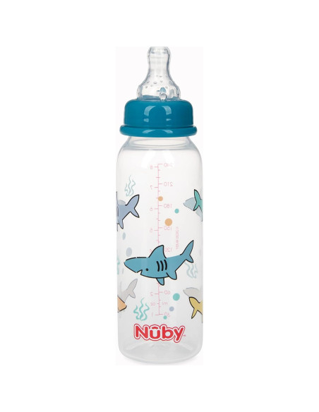 Botella Nuby Sin Goteo 8 Oz (236 ml) Colores Variados