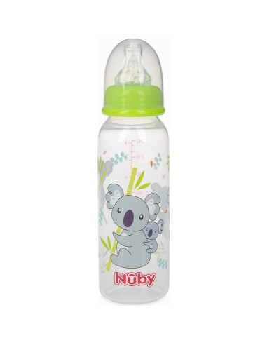 Botella Nuby Sin Goteo 8 Oz (236 ml) Colores Variados