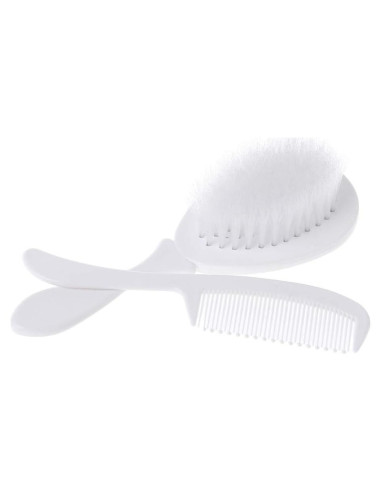 Set de Peine y Cepillo para Bebé SUSHUN - Cuidado Suave