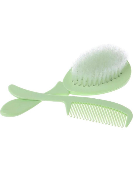 Set de Peine y Cepillo para Bebé SUSHUN - Cuidado Suave