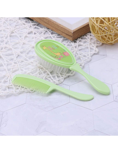 Set de Peine y Cepillo para Bebé SUSHUN - Cuidado Suave