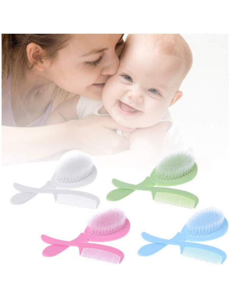Set de Peine y Cepillo para Bebé SUSHUN - Cuidado Suave