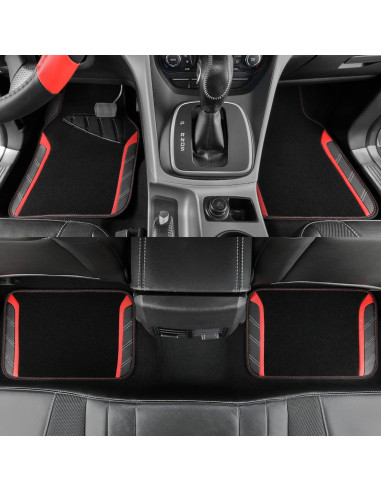 Funda de Volante y Alfombrillas CAR PASS Universal 14.5-15"