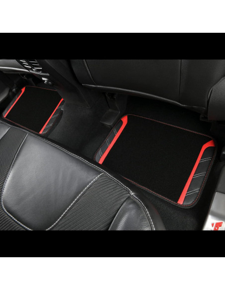 Funda de Volante y Alfombrillas CAR PASS Universal 14.5-15"