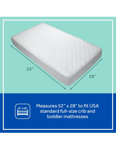 Protector de Colchón Impermeable Sealy Baby 132x71 cm 2