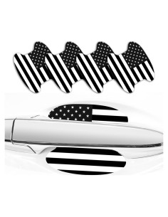 Protector de Tazón de Puerta Fluher 4 PCS Antirrayaduras Negro